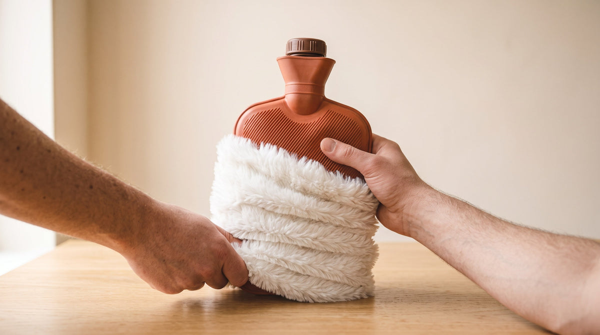 Pourquoi une bouillotte doit toujours avoir une housse