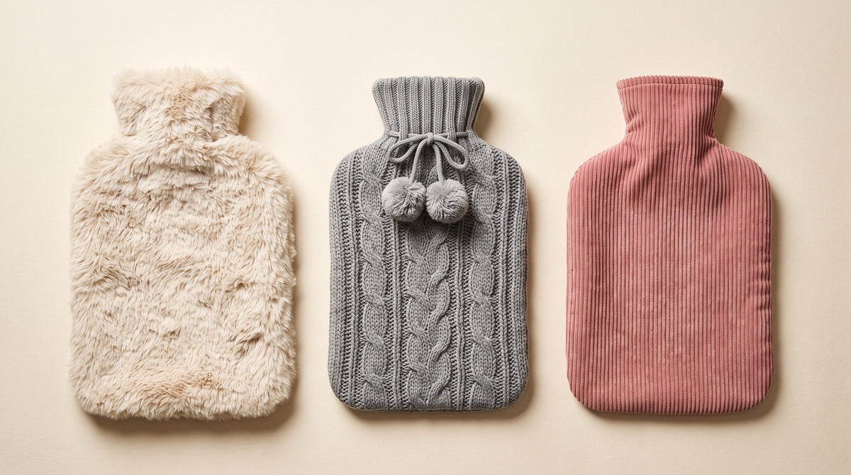 Housse de bouillotte : peluche, tricot ou velours, comment choisir