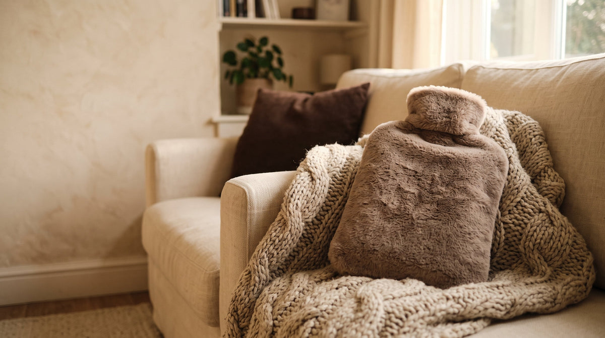 Bouillotte ou plaid chauffant : le comparatif honnête