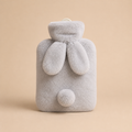 Bouillotte à housse lapin